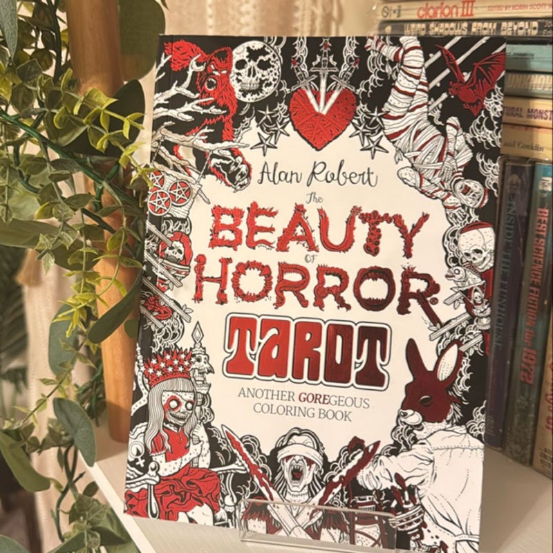 The Beauty of Horror: Tarot Coloring Book