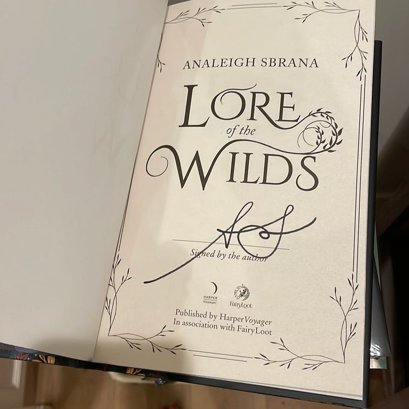 Lore of the Wilds (Fairyloot edition )