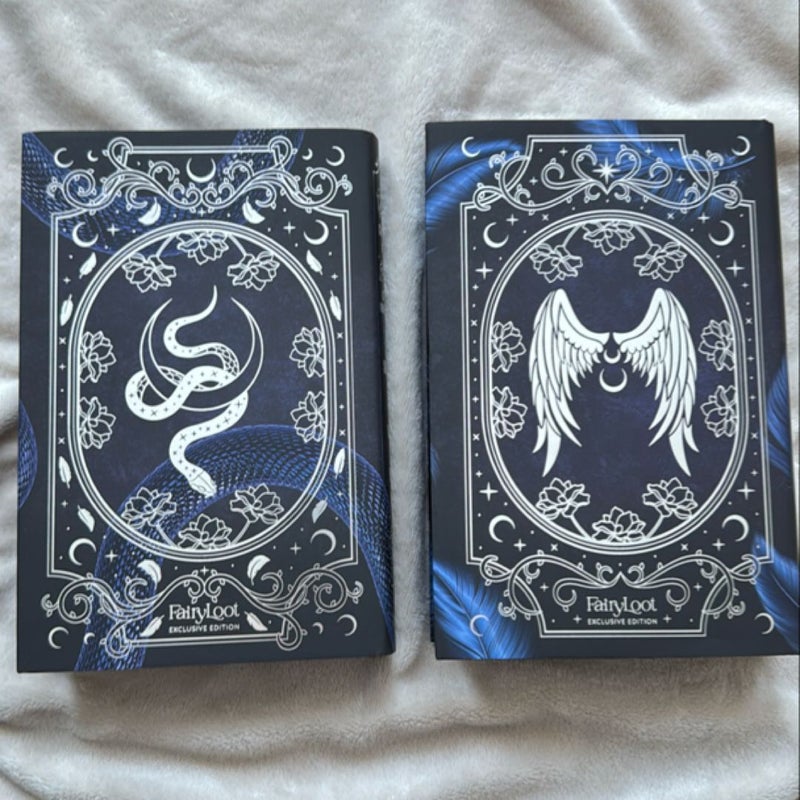 Crowns of Nyaxia Books 1-2 FairyLoot Signed