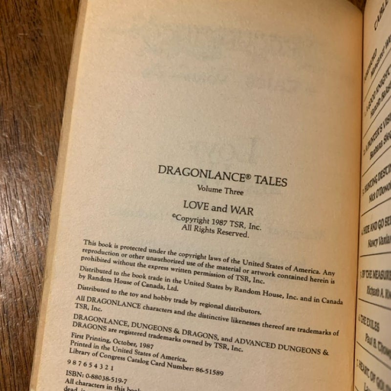 DragonLance: Complete Tales Series 1-6: The Magic of Krynn, Kender Gully Dwarves and Gnomes, Love and War, The Reign of Istar, The Cataclysm, The War of the Lance