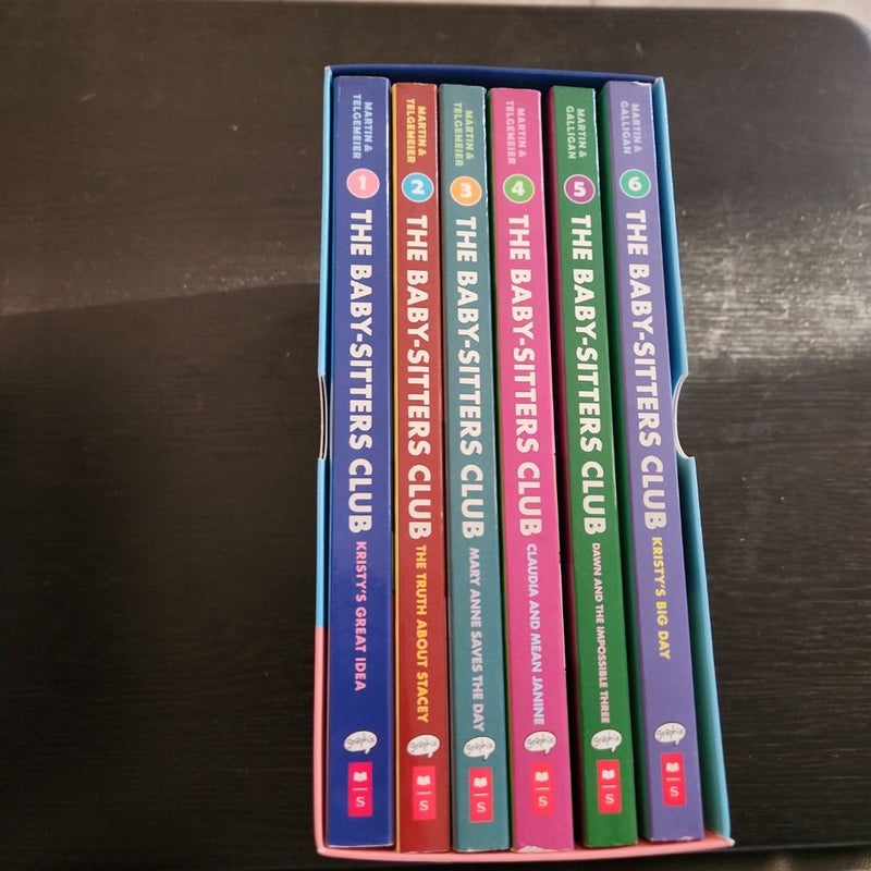 The Baby-Sitters Club Graphic Novels #1-7 Full-Color Edition