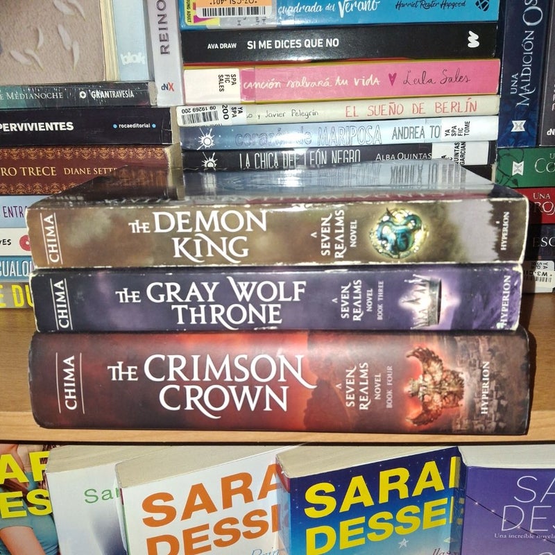 The Demon King , the gray wolf and the crimson crown