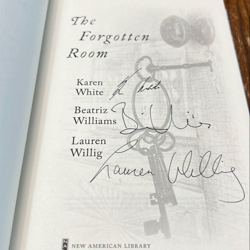 The Forgotten Room (signed by three authors)