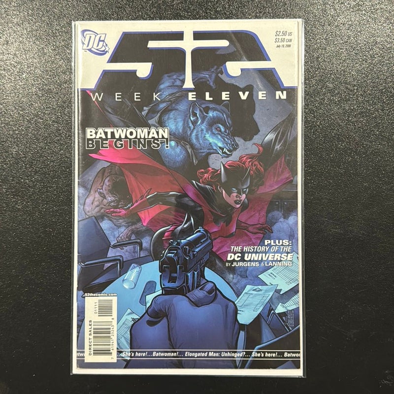 52 Week Eleven BatWoman Begins! Plus the history of DC Universe 2006 Comics
