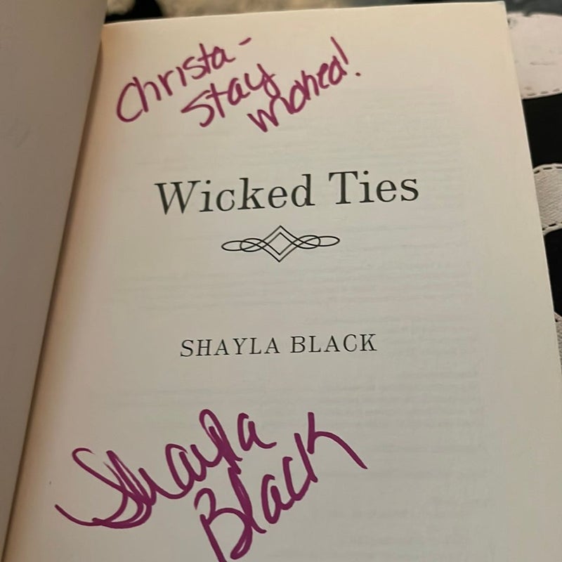 Wicked Ties SIGNED 