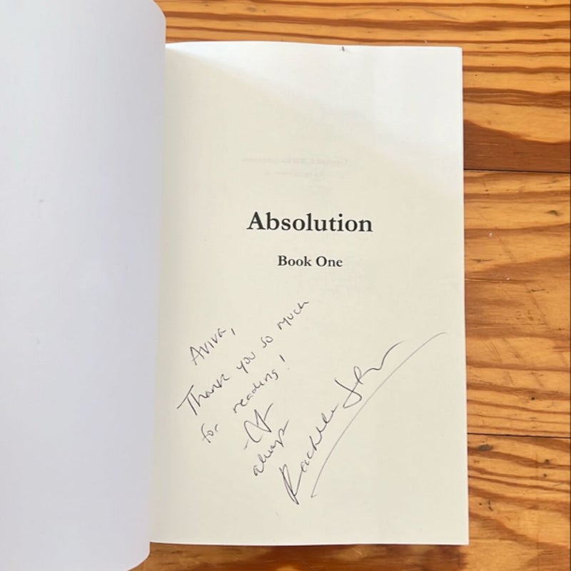 Absolution (signed by author)