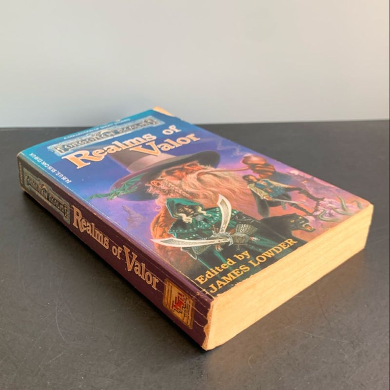 Realms of Valor, Forgotten Realms Anthology, First Edition, First Printing