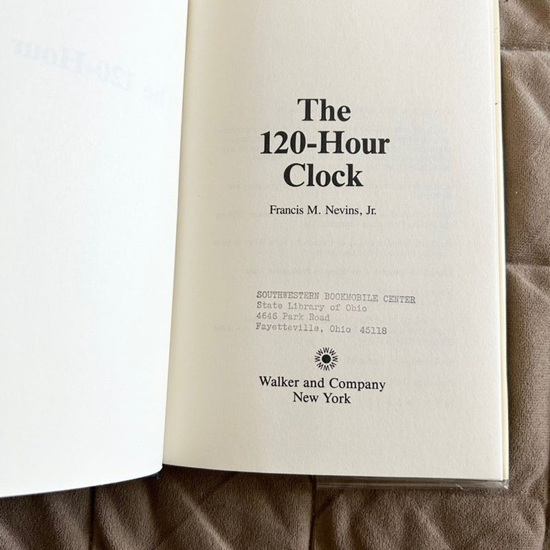The One Hundred Twenty Hour Clock Ex Lib 3516