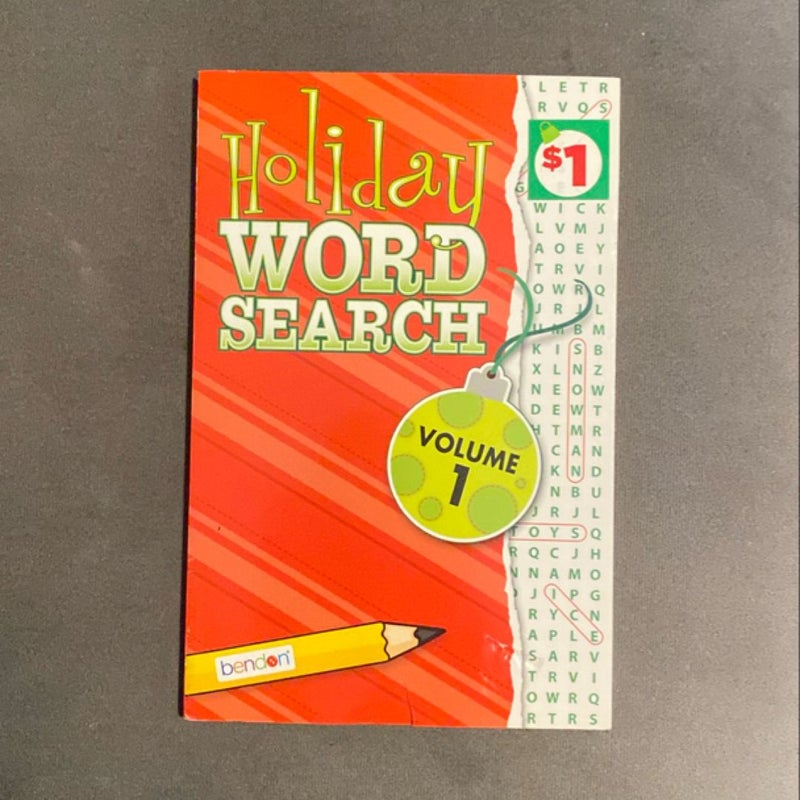 Holiday Word Search