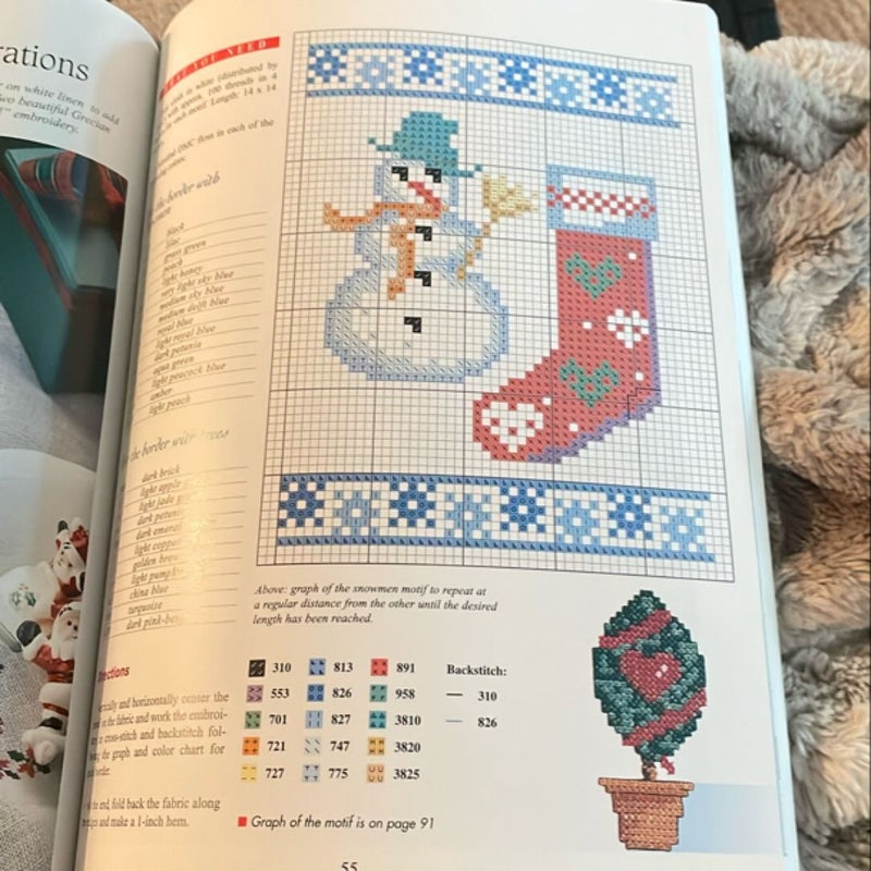 Decorative Cross-Stitch Borders