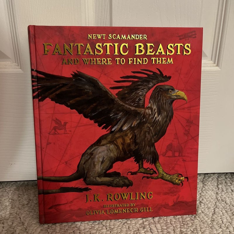 Fantastic Beasts and Where to Find Them by J. K. Rowling; Newt