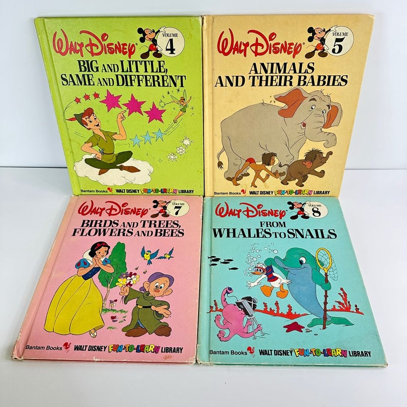 Walt Disney Fun-to-Learn Library Bundle-Lot of 14