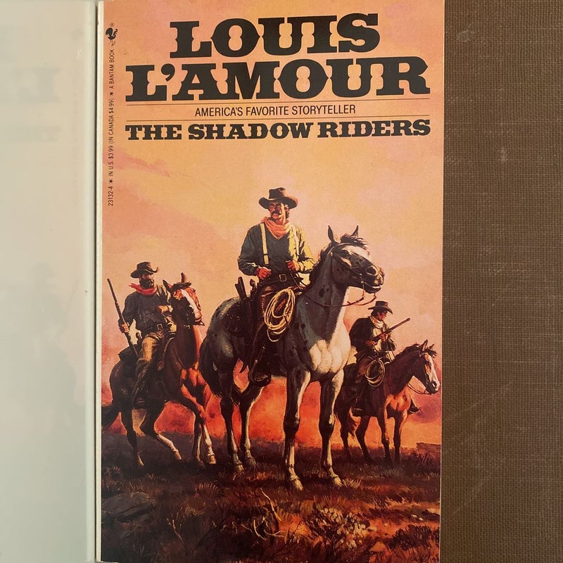 The Shadow Riders by Louis L'Amour, Paperback