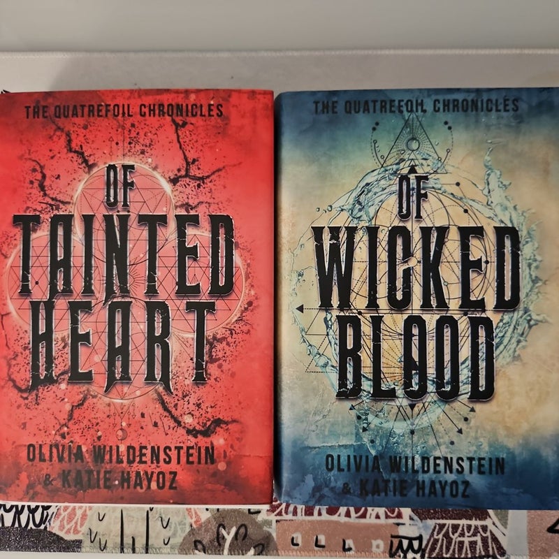 Of Wicked Blood and Of Tainted Heart Fae Crate Special Edition