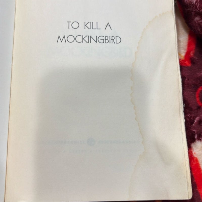 To Kill a Mockingbird
