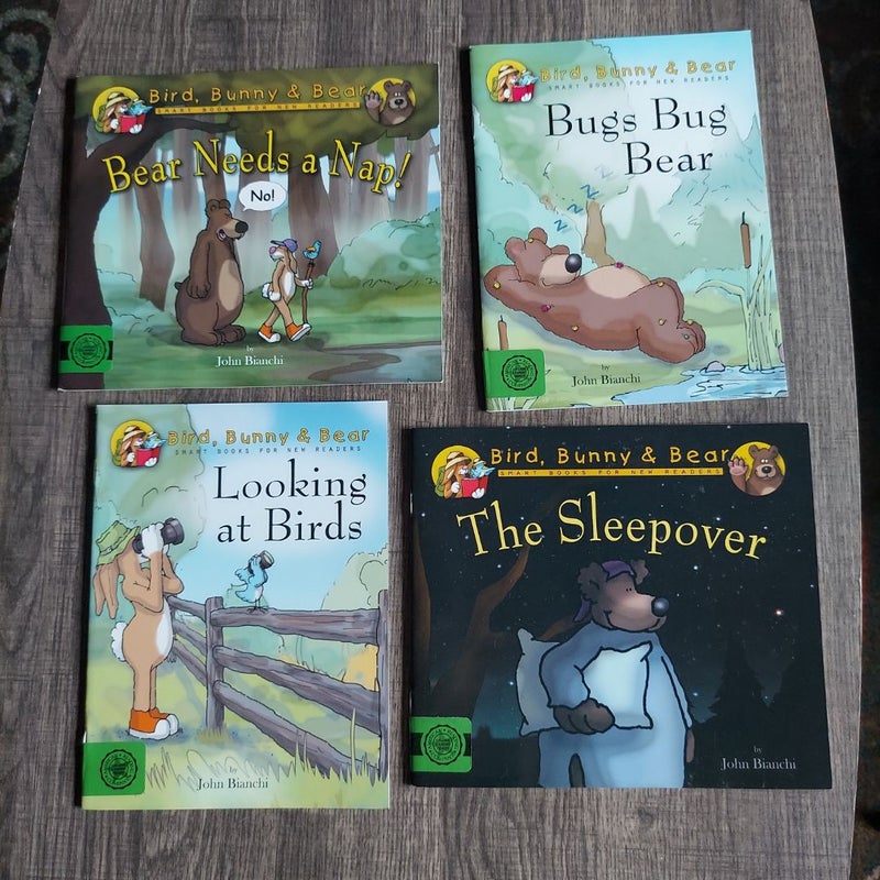 Bird, Bunny & Bear books