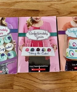 Set 3 Scholastic Chapter Books Confectionately Yours Series Ages 8-12 