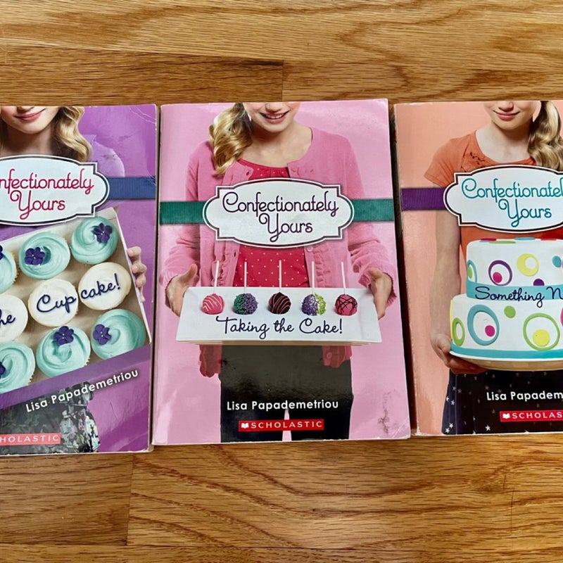 Set 3 Scholastic Chapter Books Confectionately Yours Series Ages 8-12 