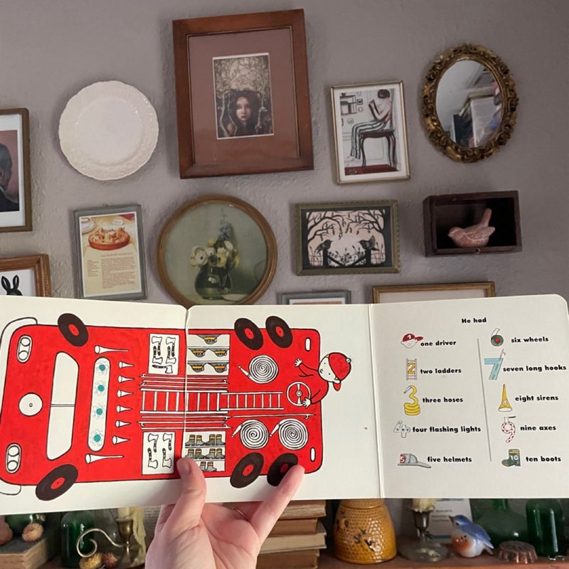 Fire Truck Board Book