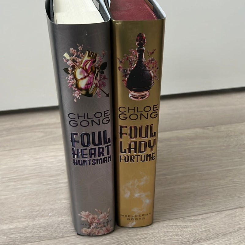 Foul Lady Fortune and Foul Heart Huntsman (b&n exclusive editions)