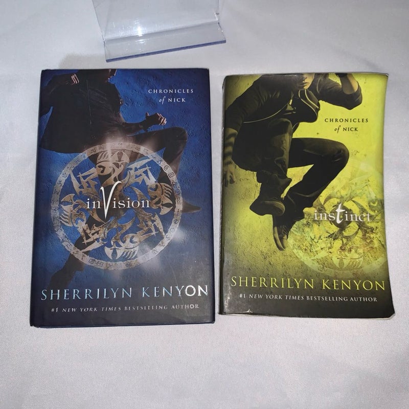 Set Of Two Chronicles of Nick Books Invision Chronicles of Nick, 7 and Instinct