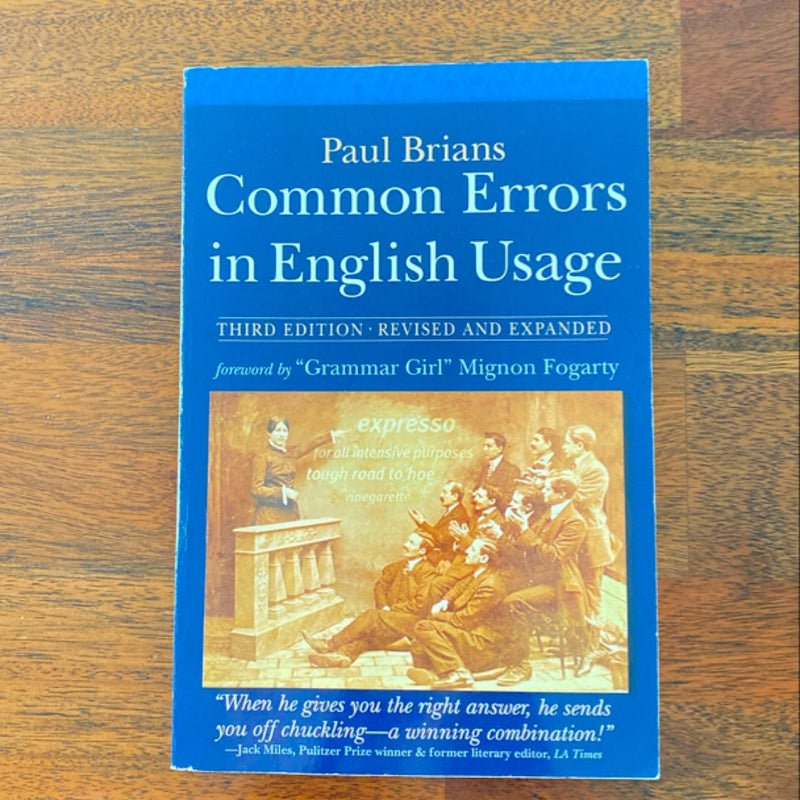 Common Errors in English Usage