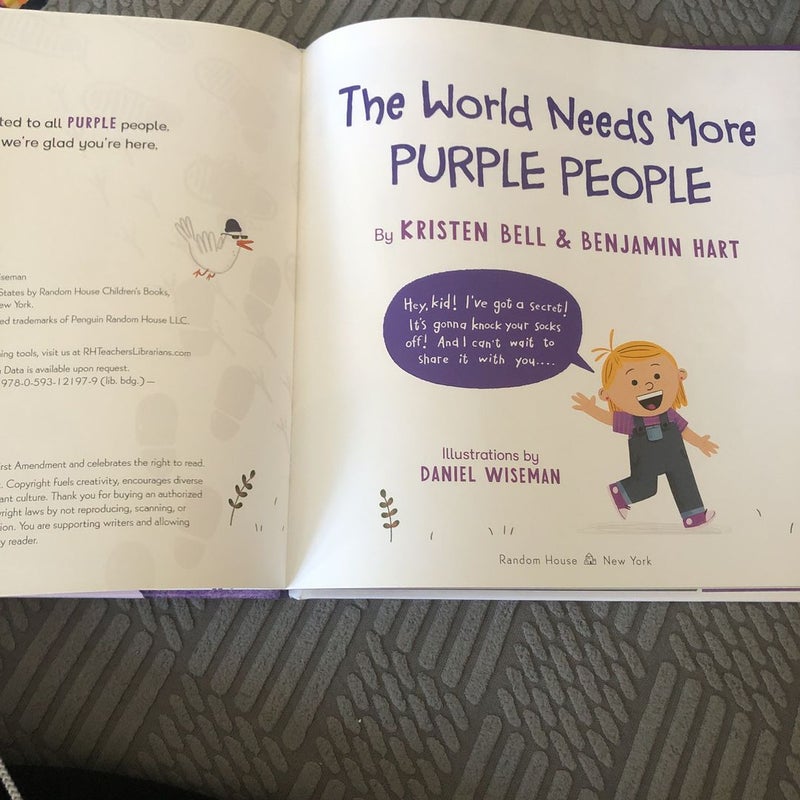 The World Needs More Purple People