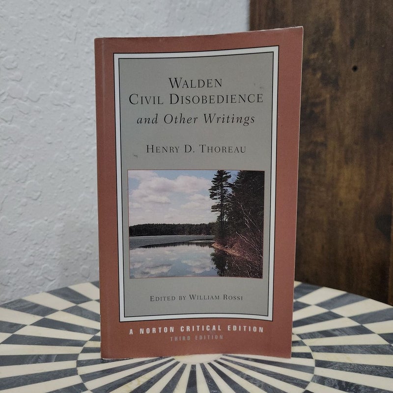 Walden, Civil Disobedience, and Other Writings