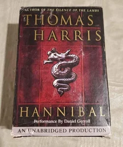 Hannibal Thomas Harris Unabridged Book on Cassettes 13hrs /8 Pc
