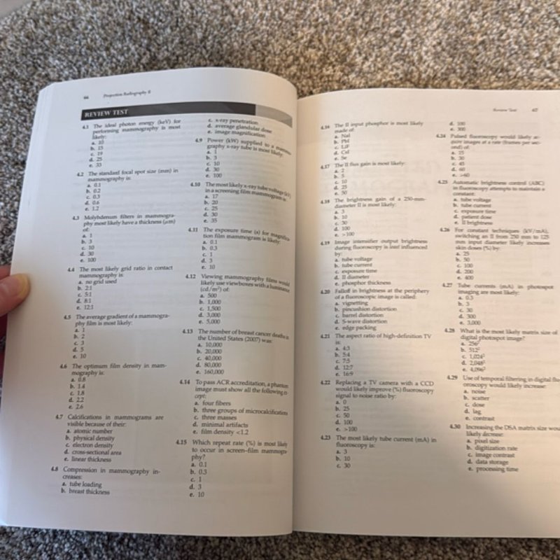 Review of Radiologic Physics