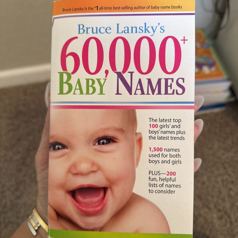 60,000+ Baby Names