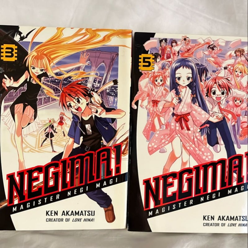 Negima! #2,3 &5