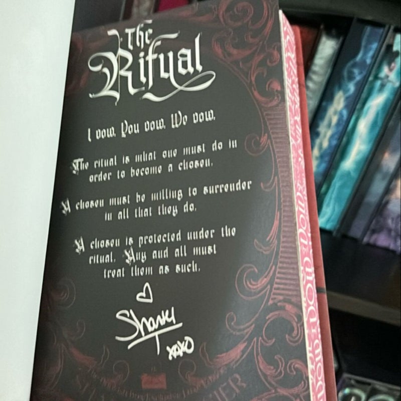 The Ritual signed Bookish Box edition