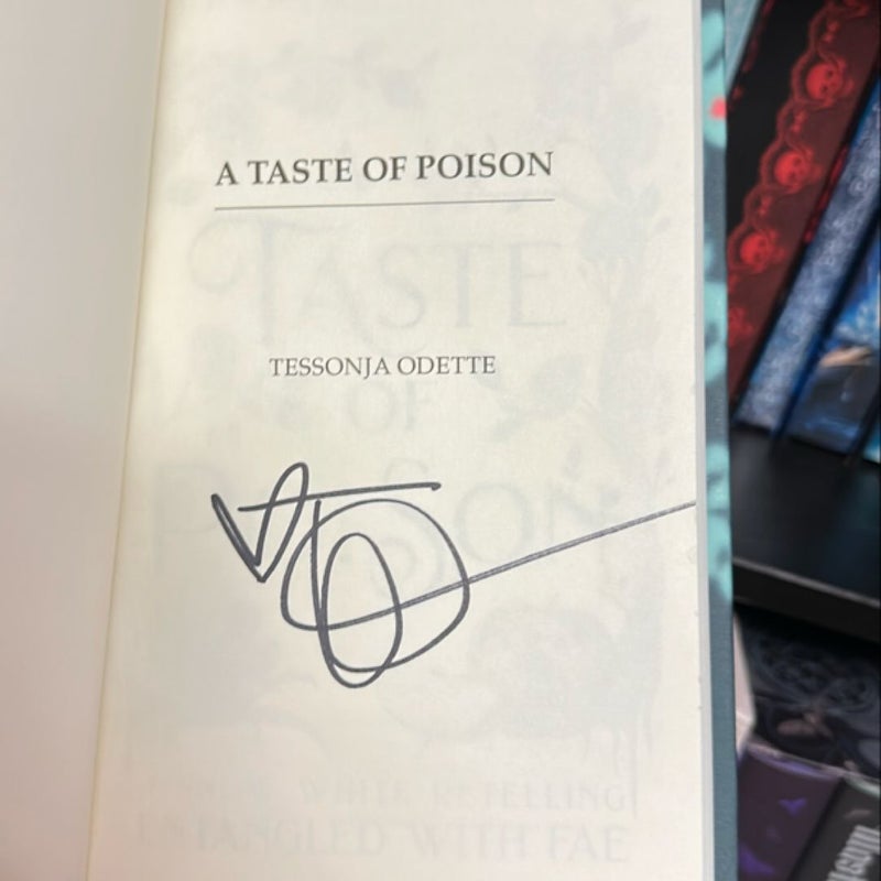 A Taste of Poison Signed