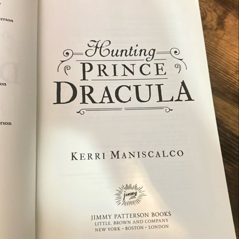 Hunting Prince Dracula - first edition 