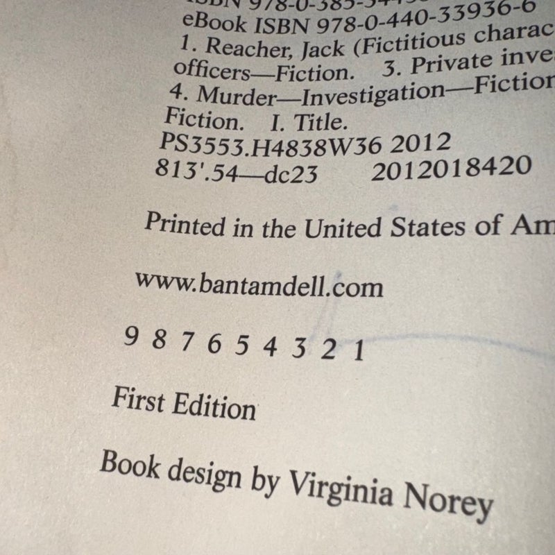 A WANTED MAN SIGNED 