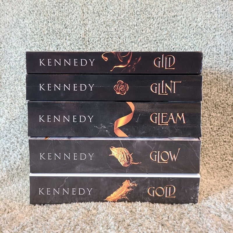 Plated Prisoner Series bundle - Gild, Glint, Gleam, Glow, Gold