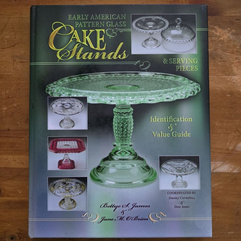 Early American Pattern Glass Cake Stands and Serving Pieces