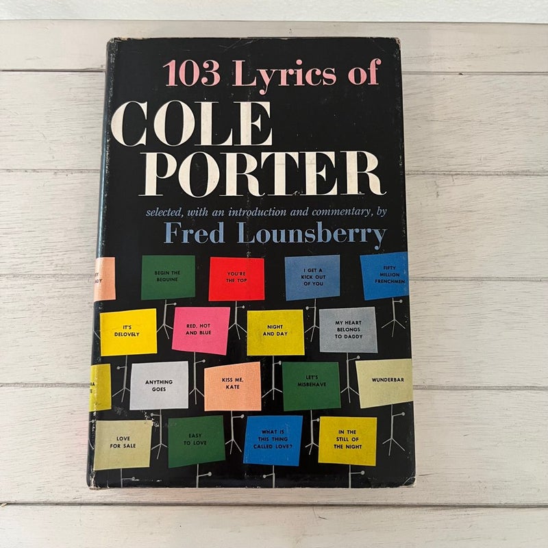 103 Lyrics Of Cole Porter