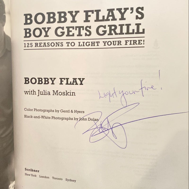 Bobby Flay's Boy Gets Grill-Signed