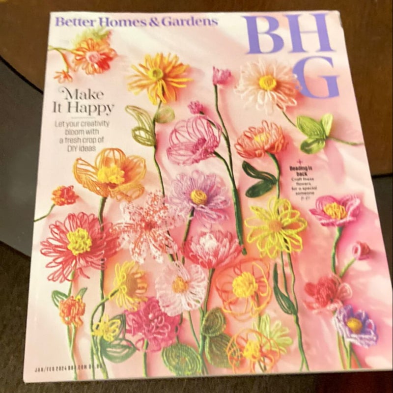 Better Home and Gardens Jan 2024 