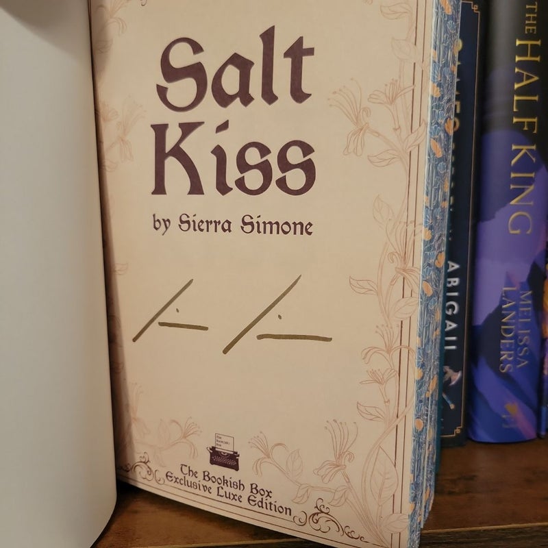 Salt Kiss (Bookish Box) - SIGNED