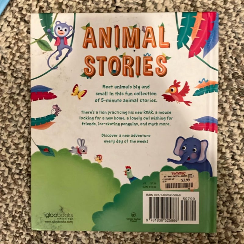 5-Minute Tales: Animal Stories