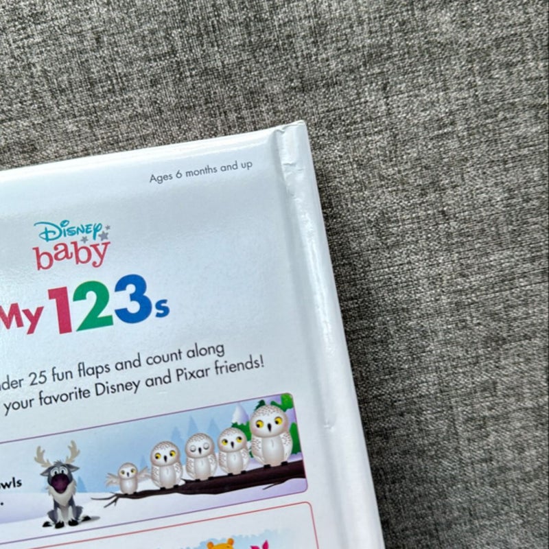 Disney Baby: My 123s (Boardbook)