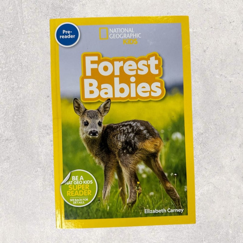 Forest Babies (National Geographic Kids Readers, Pre-Reader)