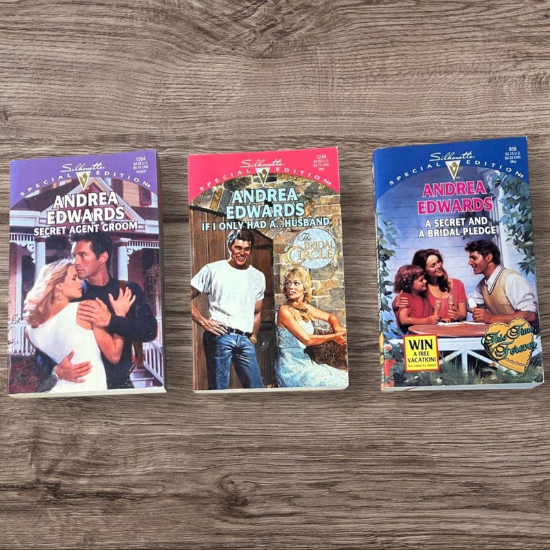 Andrea Edwards Romance lot of 3 