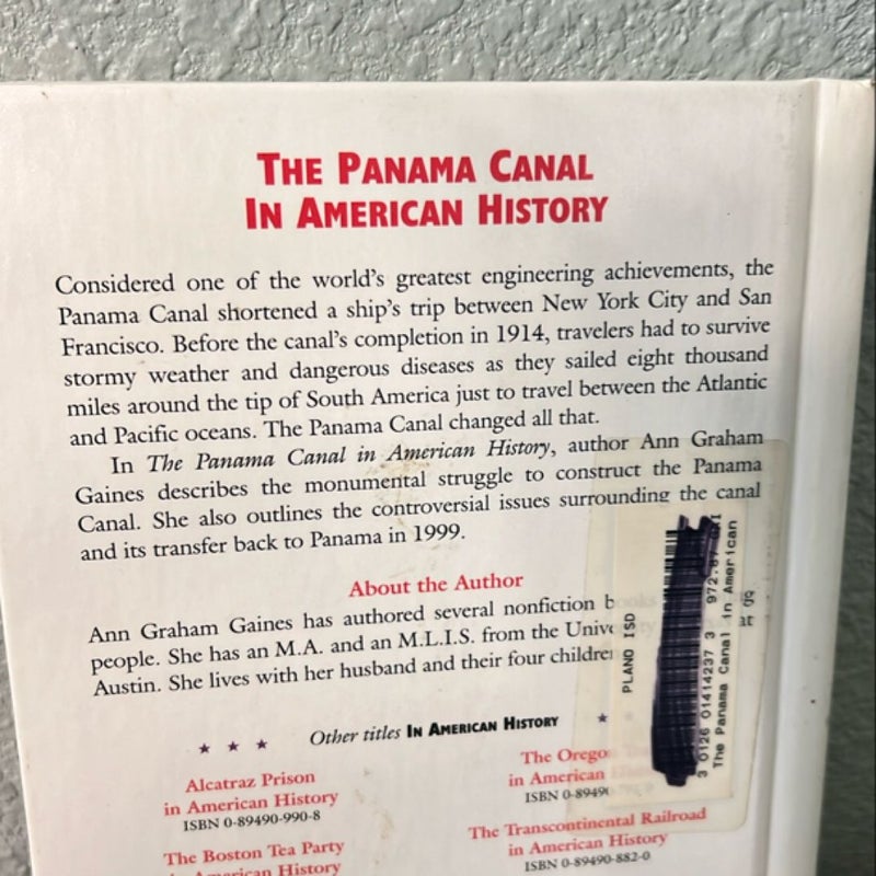 The Panama Canal in American History