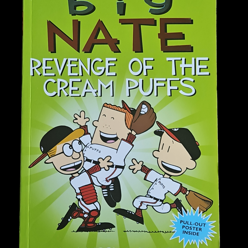 Lot of 4 Big Nate Graphic Novels for Kids by Lincoln Peirce
