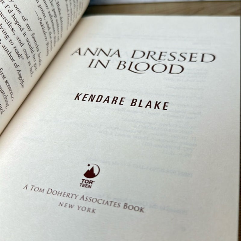 Anna Dressed in Blood