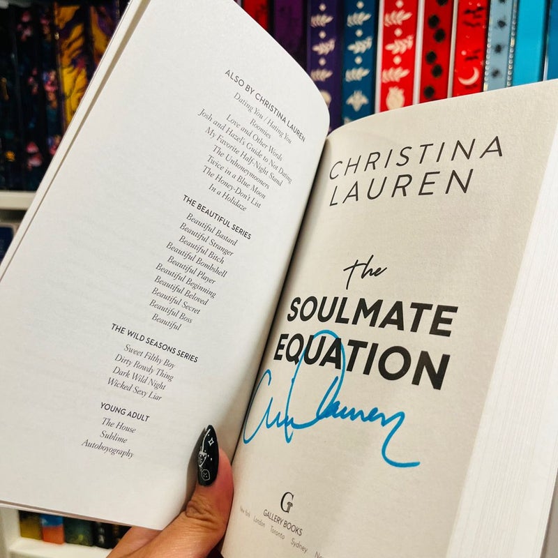 The Soulmate Equation SIGNED